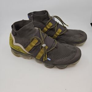 Nike Vapormax Flyknit Utility Ridgerock Peat Moss Green Mens Size 10 AH6834-200